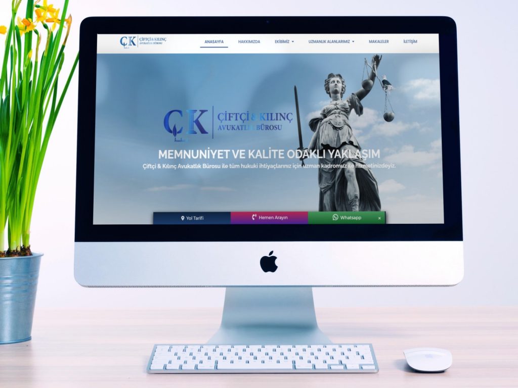 Hukuk Bürosu web site örnekleri