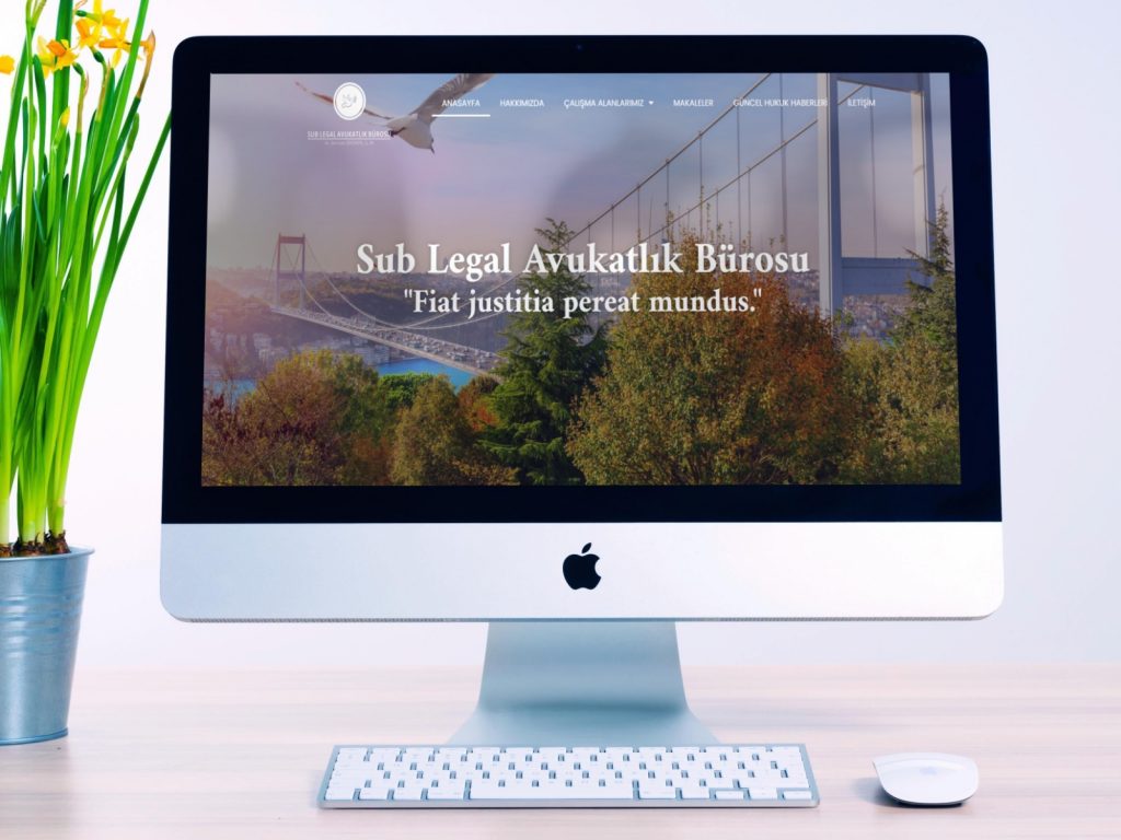 avukat web site tasarım örnek